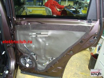 Эксклюзивная шумоизоляция NISSAN X-TRAIL