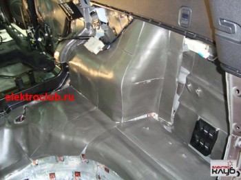 Эксклюзивная шумоизоляция NISSAN X-TRAIL