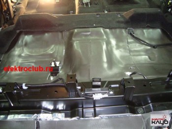 Эксклюзивная шумоизоляция NISSAN X-TRAIL