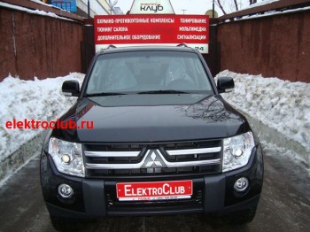 MITSUBISHI PAJERO IV. Авторская защита от угона.