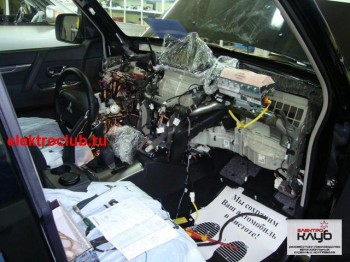 MITSUBISHI PAJERO IV. Авторская защита от угона.