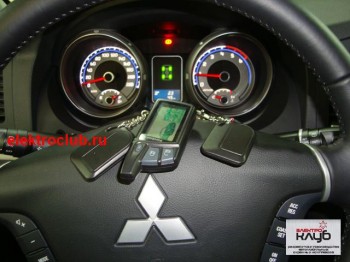 MITSUBISHI PAJERO IV. Авторская защита от угона.