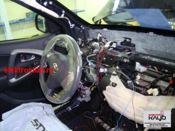 TOYOTA RAV4. Авторская защита от угона.