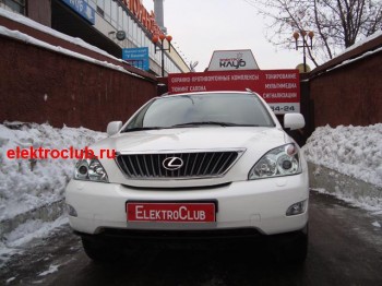 LEXUS RX 350. Авторская защита от угона. Электроблок Уровень3