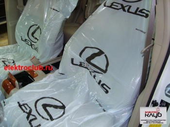 LEXUS RX 350. Авторская защита от угона. Электроблок Уровень3