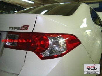 HONDA ACCORD TYPE-S. Авторская защита от угона.