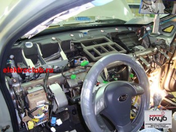 SUBARU TRIBECA. Авторская защита от угона.