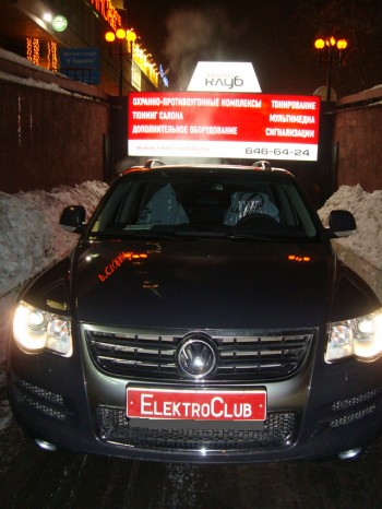 Авторская защита от угона VW TOUAREG V6 TDI