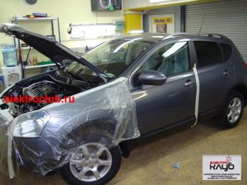 Авторская защита от угона NISSAN QASHQAI
