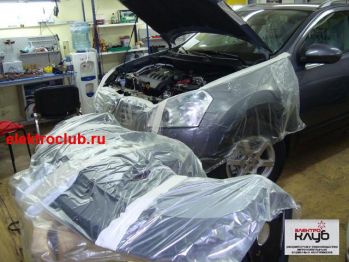 Авторская защита от угона NISSAN QASHQAI