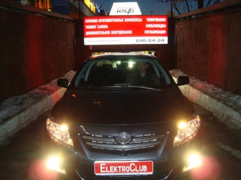 Авторская защита от угона TOYOTA COROLLA