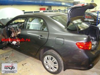Авторская защита от угона TOYOTA COROLLA