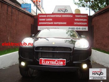 PORSСHE CAYENNE TURBO. Авторская защита от угона.