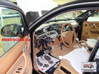 PORSСHE CAYENNE TURBO. Авторская защита от угона.