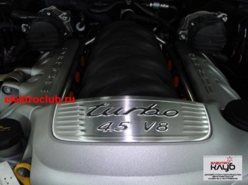 PORSСHE CAYENNE TURBO. Авторская защита от угона.