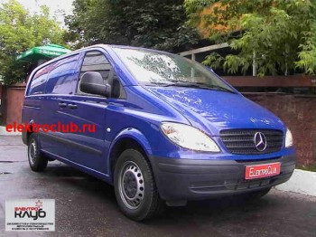 MERCEDES-BENZ VITO. Установка автосигнализации Pandora DXL 3000.