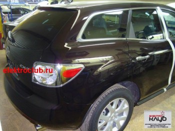 MAZDA CX7. Авторская защита от угона.