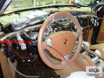 PORSCHE CAYENNE S. Авторская защита от угона.