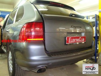 PORSCHE CAYENNE S. Авторская защита от угона.