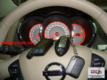 Авторская защита от угона NISSAN MURANO