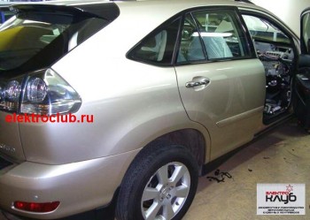 LEXUS RX 350. Авторская защита от угона.