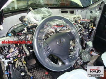 LEXUS RX 350. Авторская защита от угона.