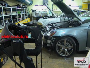 LEXUS IS 250. Авторская нестандартная защита от угона.