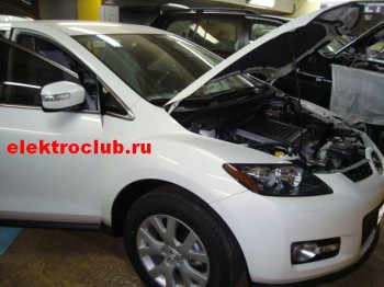 MAZDA CX-7. Авторская защита от угона.
