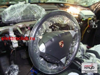 PORSCHE CAYENNE. Авторская защита от угона.