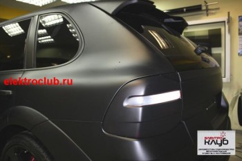 PORSCHE CAYENNE TURBO MAGNUM. Авторская защита от угона.