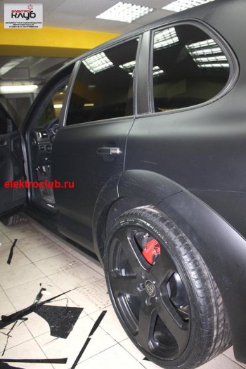 PORSCHE CAYENNE TURBO MAGNUM. Авторская защита от угона.