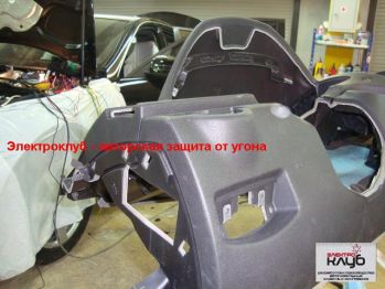Авторская защита от угона MERCEDES C 180 COMPRESSOR