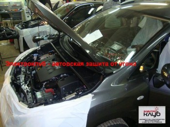 Авторская защита от угона  Toyota Corolla Verso (Королла Версо).