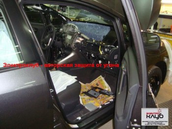 Авторская защита от угона  Toyota Corolla Verso (Королла Версо).