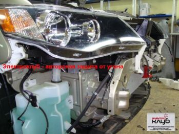 Авторская защита от угона Mitsubishi Outlander XL, установка видеорегистраторов, шумоизоляция