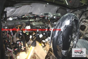 Авторская защита от угона Mitsubishi Outlander XL, установка видеорегистраторов, шумоизоляция