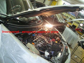 Peugeot 4007. Авторская защита от угона