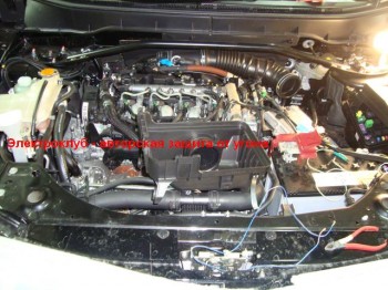 Peugeot 4007. Авторская защита от угона
