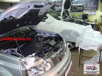 Авторская защита от угона MERCEDES GL 500