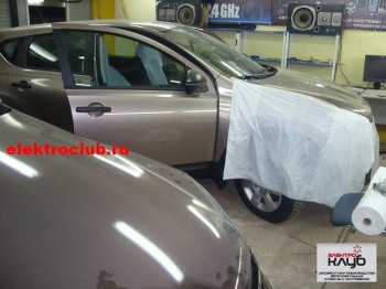 Авторская защита от угона NISSAAN QASHQAI