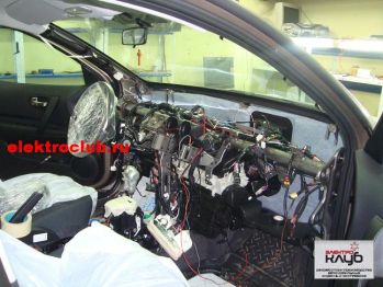 Авторская защита от угона NISSAAN QASHQAI