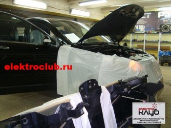Honda CRV. Авторская защита от угона. Электроблок. Сейф