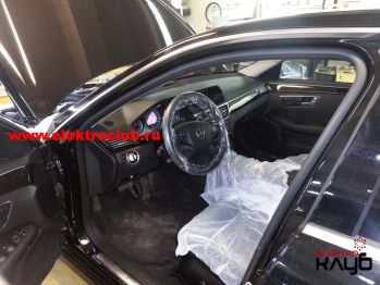 Mercedes-Benz E200. Авторская нестандартная защита от угона