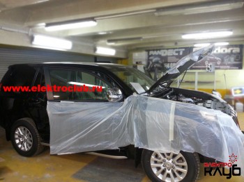 Авторская защита от угона TOYOTA LAND CRUISER 150