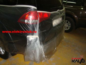 Mitsubishi Pajero Sport. Авторская нестандартная защита от угона. Электроблок. Уровень 3