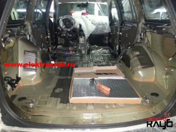 Mitsubishi Pajero Sport. Авторская нестандартная защита от угона. Электроблок. Уровень 3